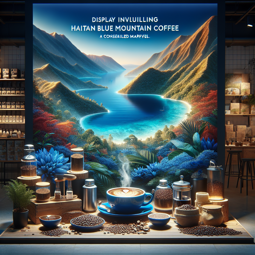 "Dive into Luxury: The Pinnacle of Flavor with Haitian Blue Mountain Coffee"