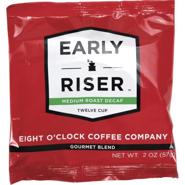 Coffee Pro Early Riser Medium Roast Coffee - 48 Count Carton (2oz Packs) - Smooth & Balanced Arabica Beans - Image 5