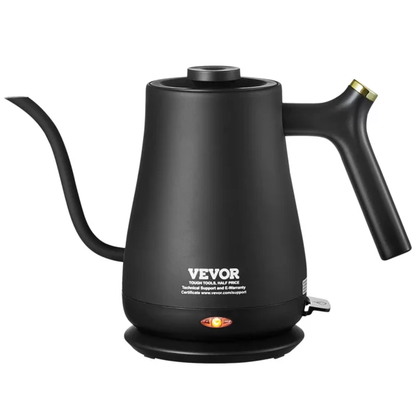 VEVOR 1L Electric Gooseneck Kettle - Fast Heating, Pour Over Coffee and Tea Kettle - Image 9