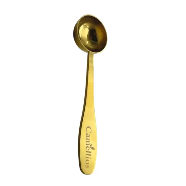Premium Tea Measuring Spoon - Engraved Stainless Steel - Image 3