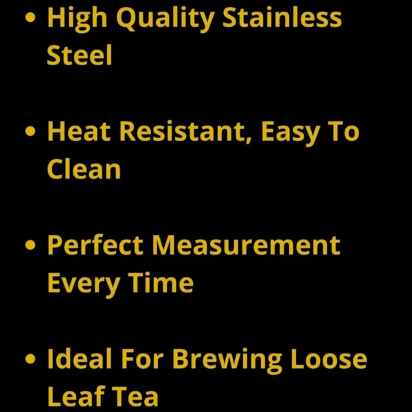 Premium Tea Measuring Spoon - Engraved Stainless Steel - Image 4