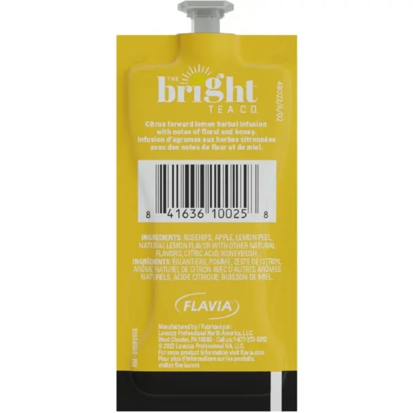 The Bright Tea Co. Lemon Herbal Tea Freshpack - 100 Pack for Flavia Brewers - Image 9