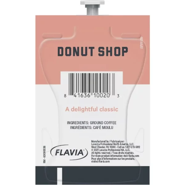 Alterra Freshpack Donut Shop Coffee - Medium Roast, Compatible with Flavia Aroma, Barista, and Creation Series Machines - Image 8