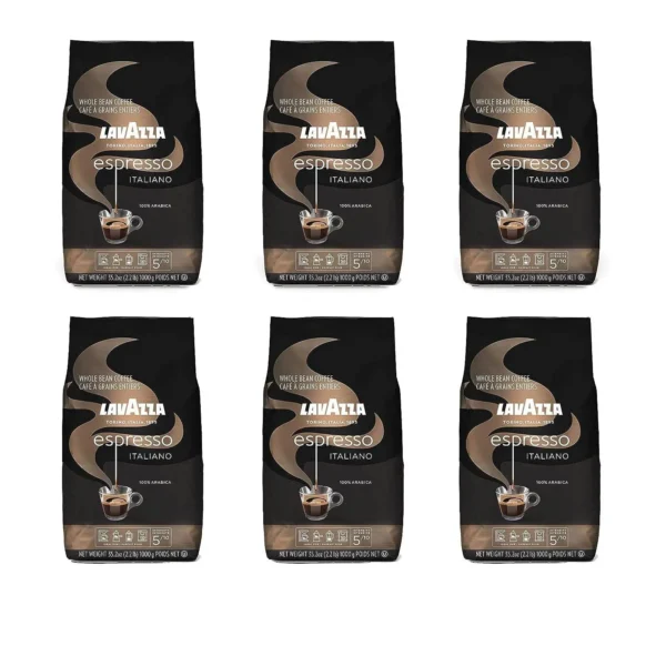 Lavazza Espresso Italiano Whole Bean Coffee Blend, Medium Roast, 2.2 Pound Bag - Image 5