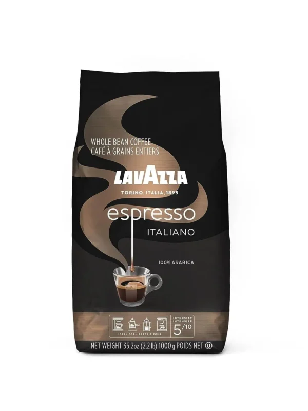Lavazza Espresso Italiano Whole Bean Coffee Blend, Medium Roast, 2.2 Pound Bag - Image 7